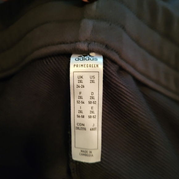 Adidas cotton black and white shorts - Picture 3 of 3